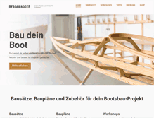 Tablet Screenshot of bergerboote.de